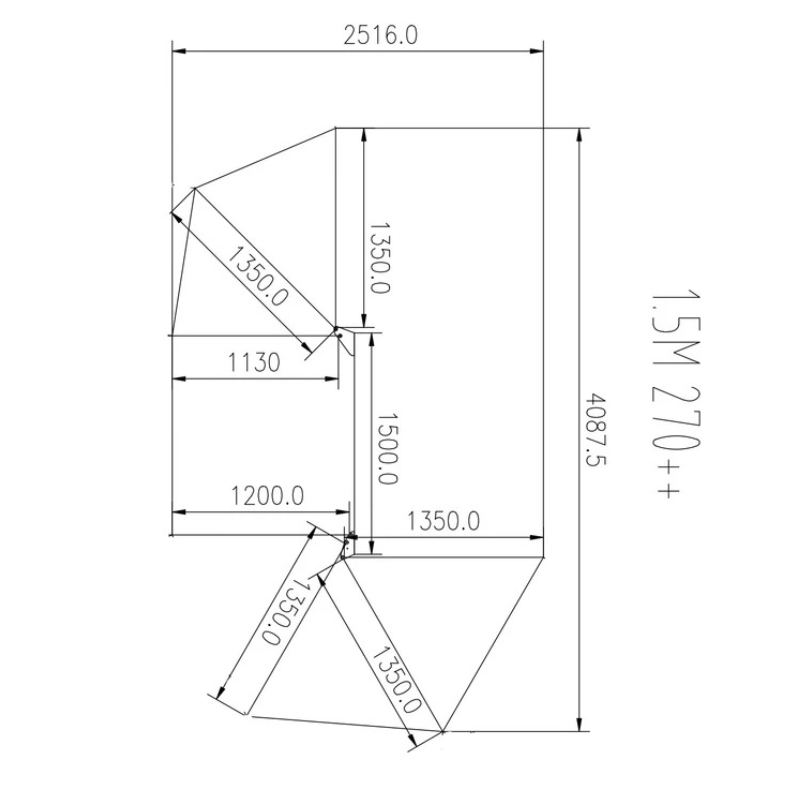 Rugged 4x4 Platinum 1.5m 270° Semi-Automatic Awning