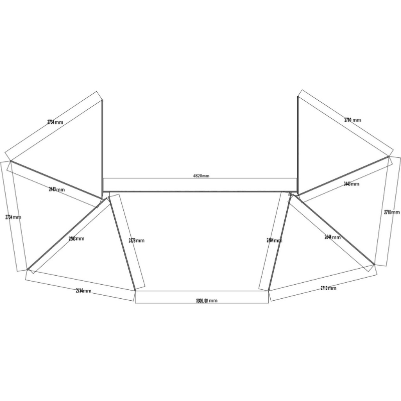 Rugged 4x4 Max 540 Camper Awning