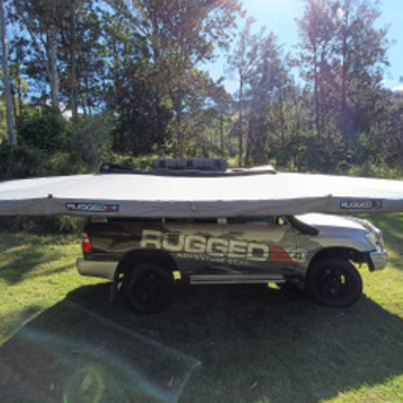 Rugged 4x4 Platinum 180 Semi Automatic Opening Awning