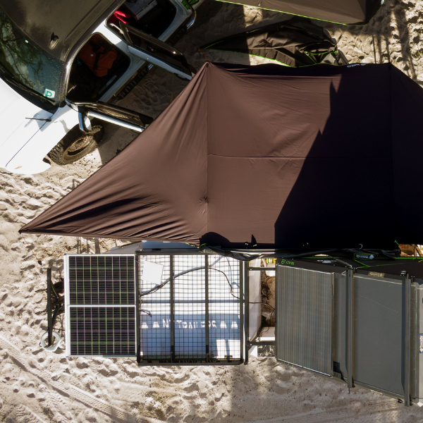 TrackOz Free-Standing 180 Awning