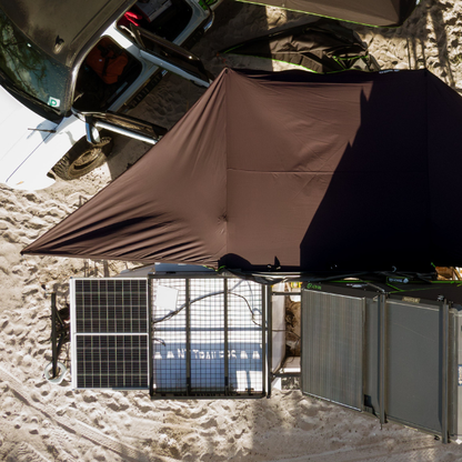 TrackOz Free-Standing 180 Awning