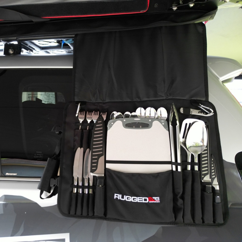 Rugged 4x4 25pc Cutlery Roll