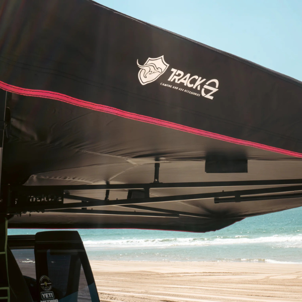 TrackOz 270° Freestanding Awning with Zip Entry & LED Lights