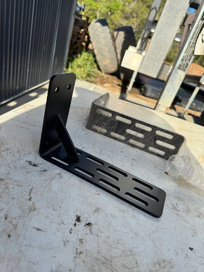 TrackOz Universal L Brackets – Awning Connection Mounts