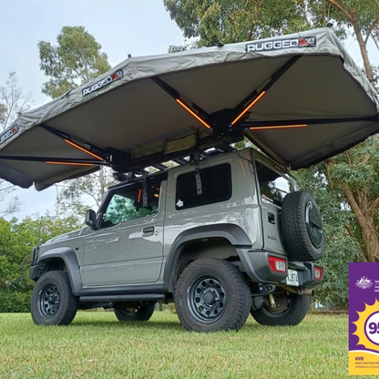 Rugged 4x4 Platinum 1.5m 270° Semi-Automatic Awning