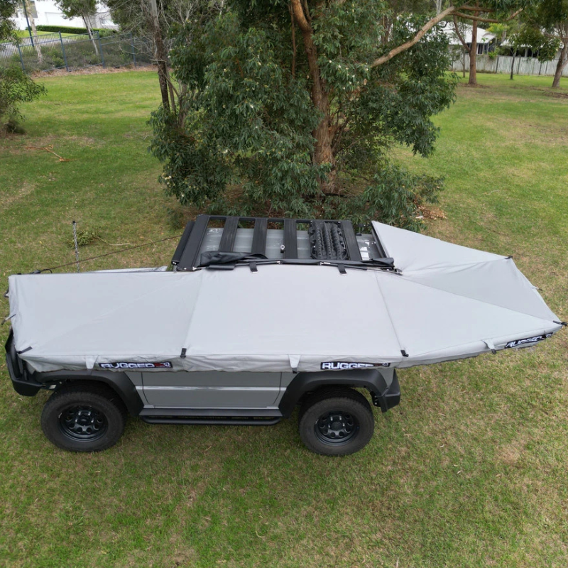 Rugged 4x4 Platinum 1.5m 270° Semi-Automatic Awning