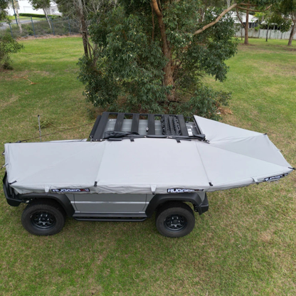 Rugged 4x4 Platinum 1.5m 270° Semi-Automatic Awning