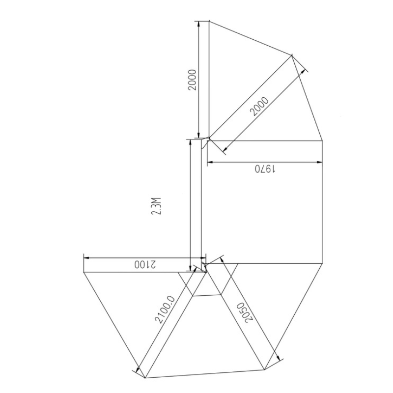 Rugged 4x4 Platinum 270° Semi Automatic Opening Awning
