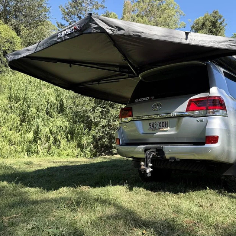 Rugged 4x4 Platinum 270° Semi Automatic Opening Awning