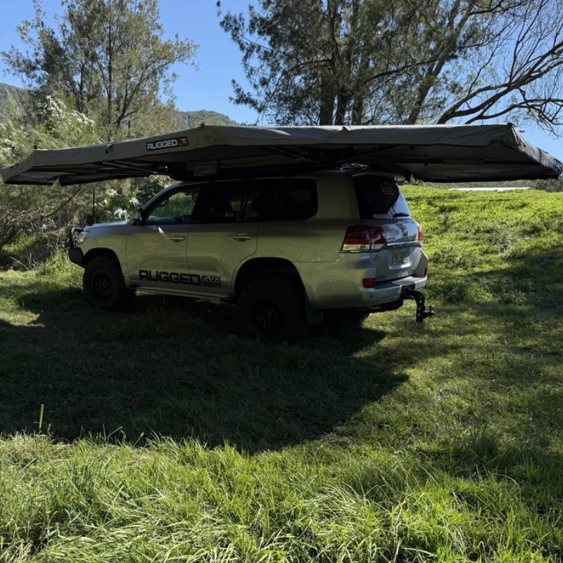 Rugged 4x4 Platinum 270° Semi Automatic Opening Awning