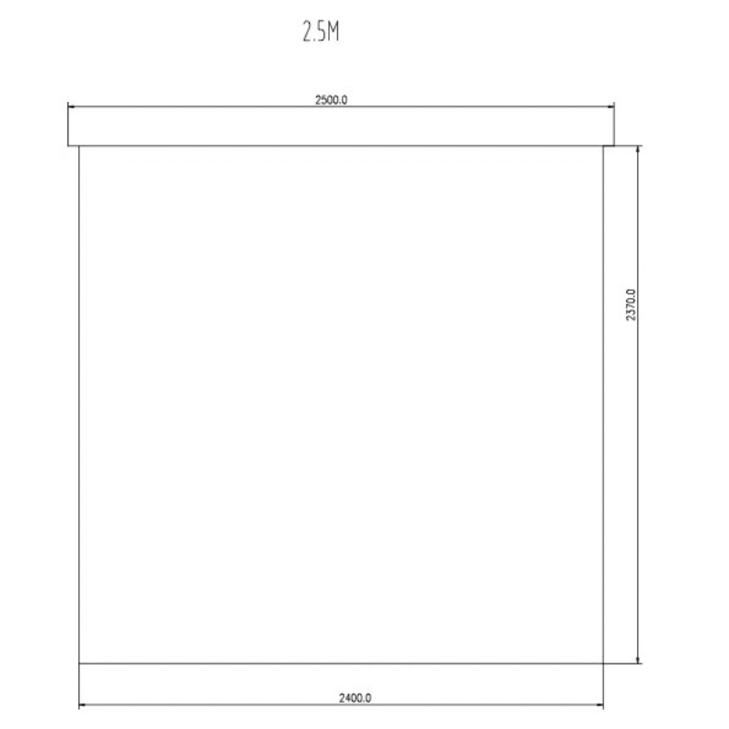 Rugged 4x4 Rapid Shade Freestanding Awning (Square)
