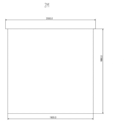 Rugged 4x4 Rapid Shade Freestanding Awning (Square)
