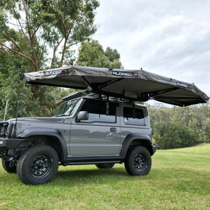 Rugged 4x4 Platinum 180° 1.5m Semi Automatic Opening Awning