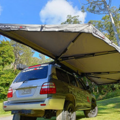 Rugged 4x4 Platinum 180 Semi Automatic Opening Awning