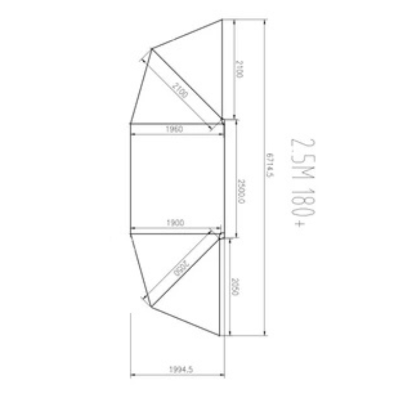 Rugged 4x4 Platinum 180 Semi Automatic Opening Awning