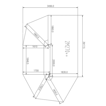 Rugged 4x4 Platinum 270° Semi Automatic Opening Awning