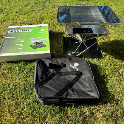 TrackOz Portable Fire Pit/BBQ