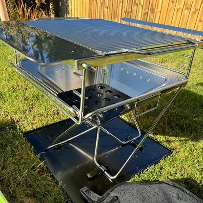 TrackOz Portable Fire Pit/BBQ