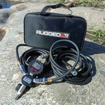 Rugged 4x4 Twin Digital Tyre Inflator / Deflator