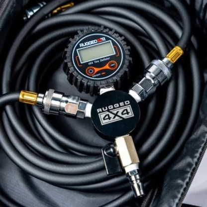 Rugged 4x4 Twin Digital Tyre Inflator / Deflator